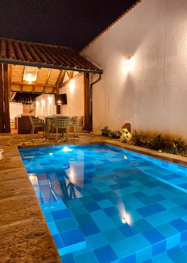Casa Santo Domingo Guadalupe Santander Hotel Exterior foto